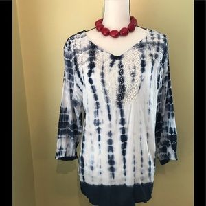 DRESS BARN Women’s Tie Dye Tunic Top
